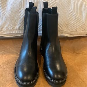 NWT ASTER Lug Sole Chelsea Boot - Black